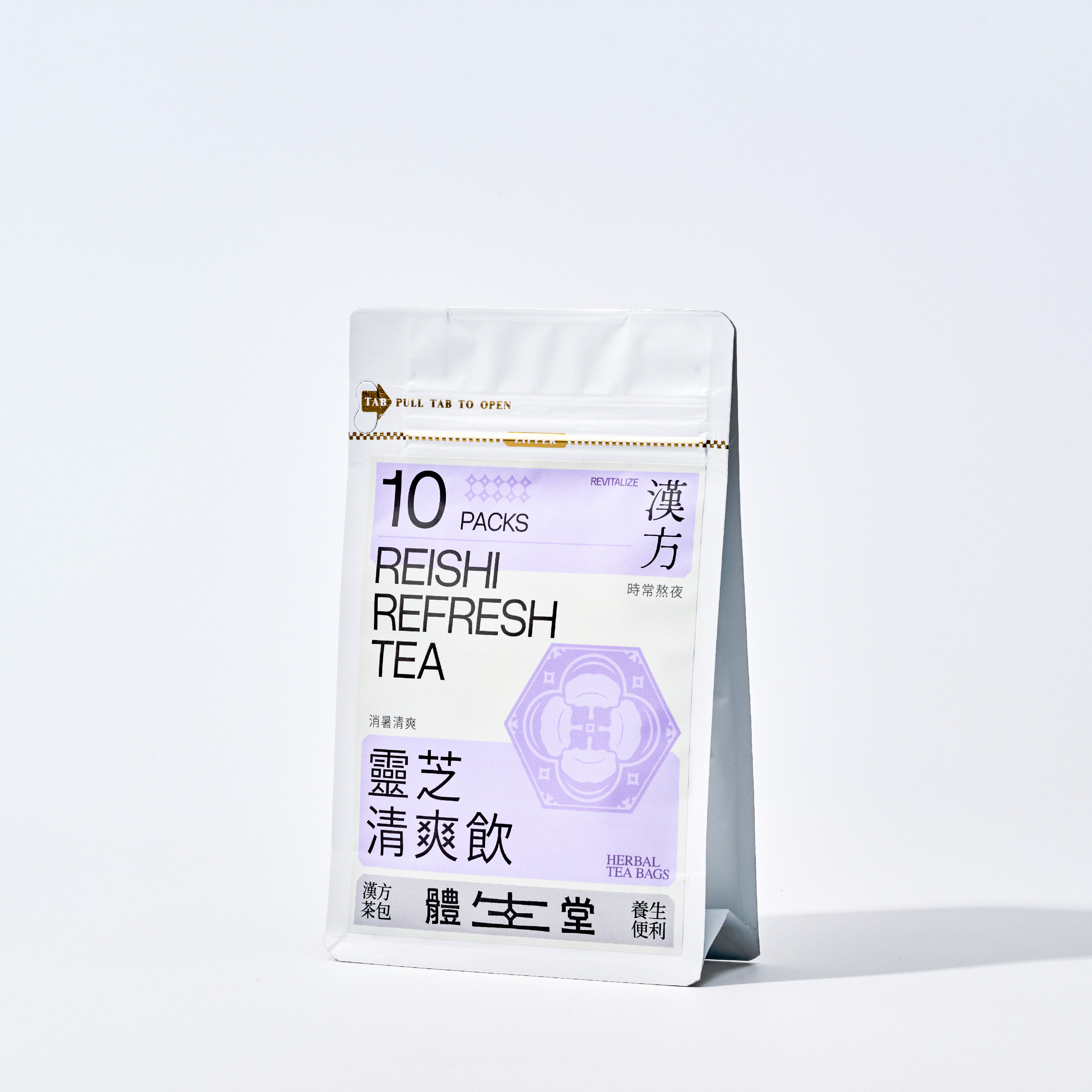 灵芝 中葯 中草葯 漢方 體生堂｜白鶴靈芝清爽茶