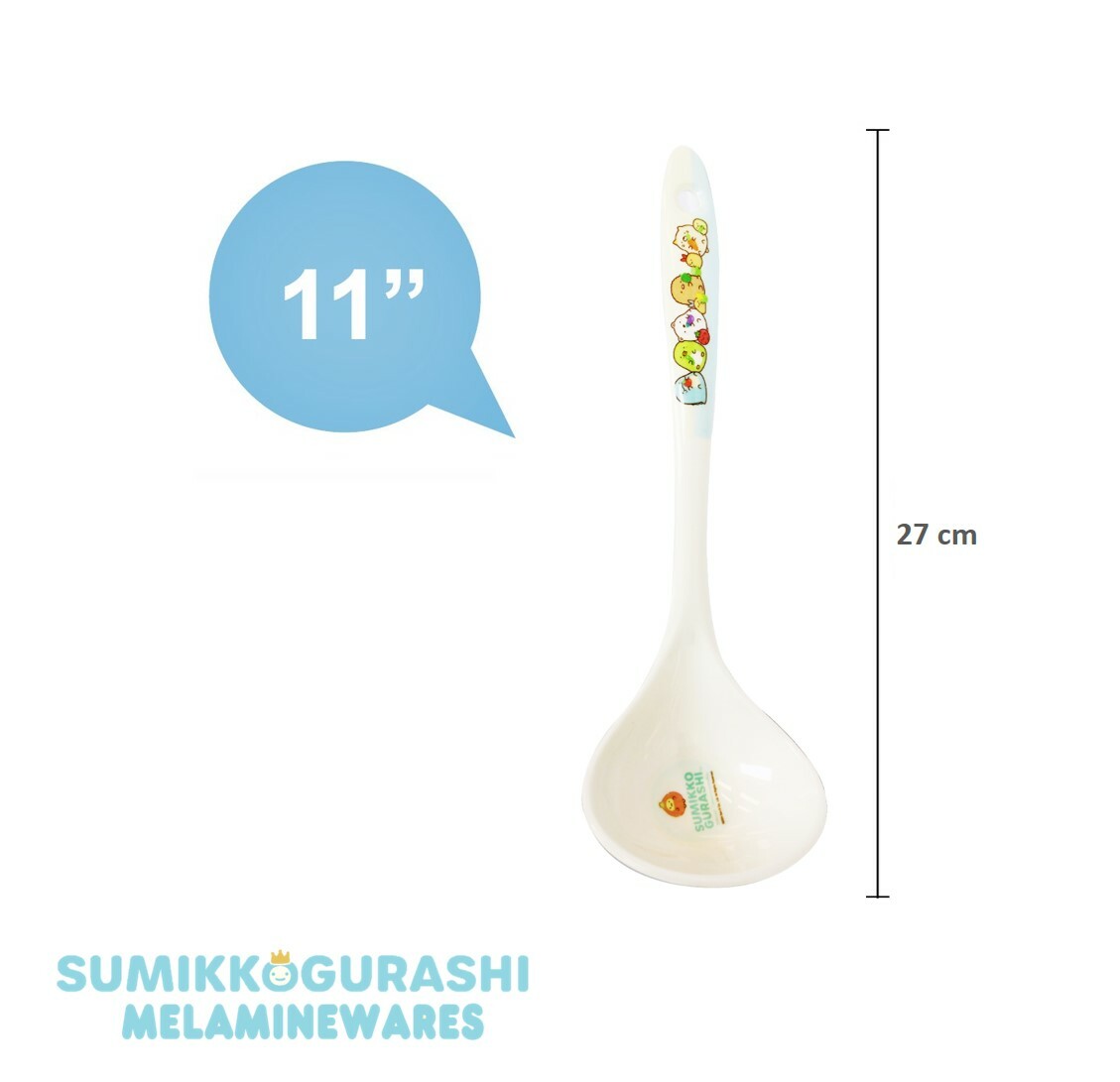 角落生物 11"長湯杓(科學瓷)