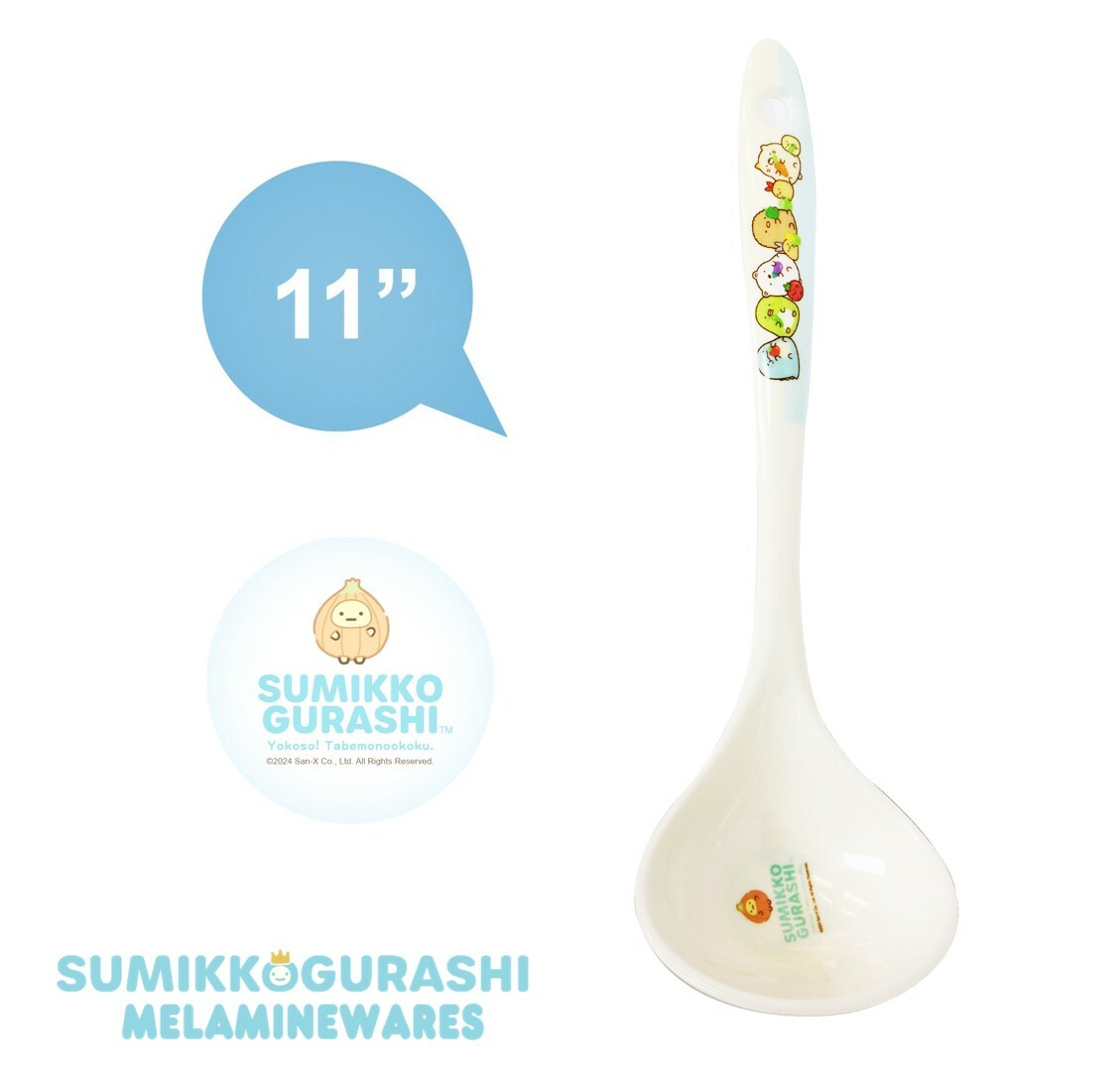 角落生物 11"長湯杓(科學瓷)