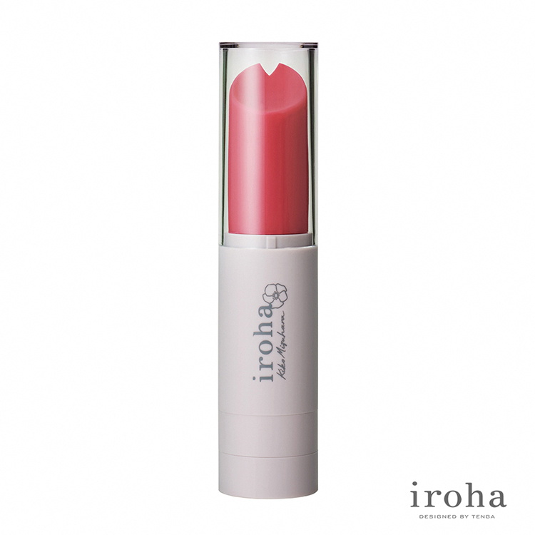 iroha stick 秀姿態 口紅震動按摩器-枚紅色 水原希子共同開發