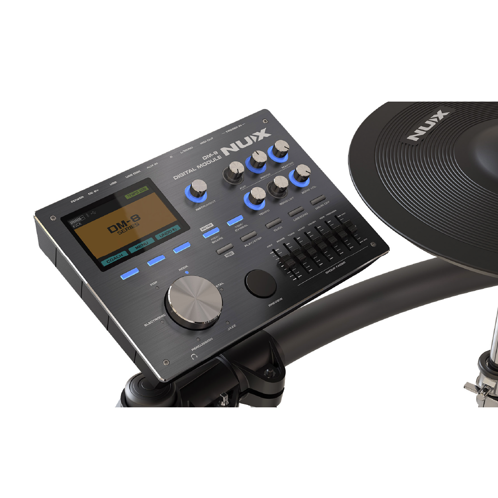 NUX NUX / DM8 全網狀鼓面電子鼓 第 2 張圖片｜三峽鼓 / 打擊