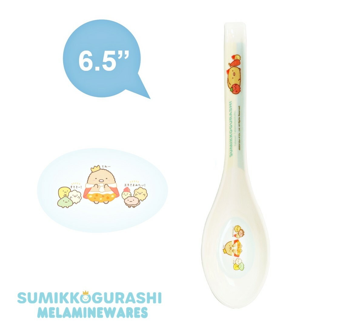 角落生物 6.5" 長柄匙(科學瓷)