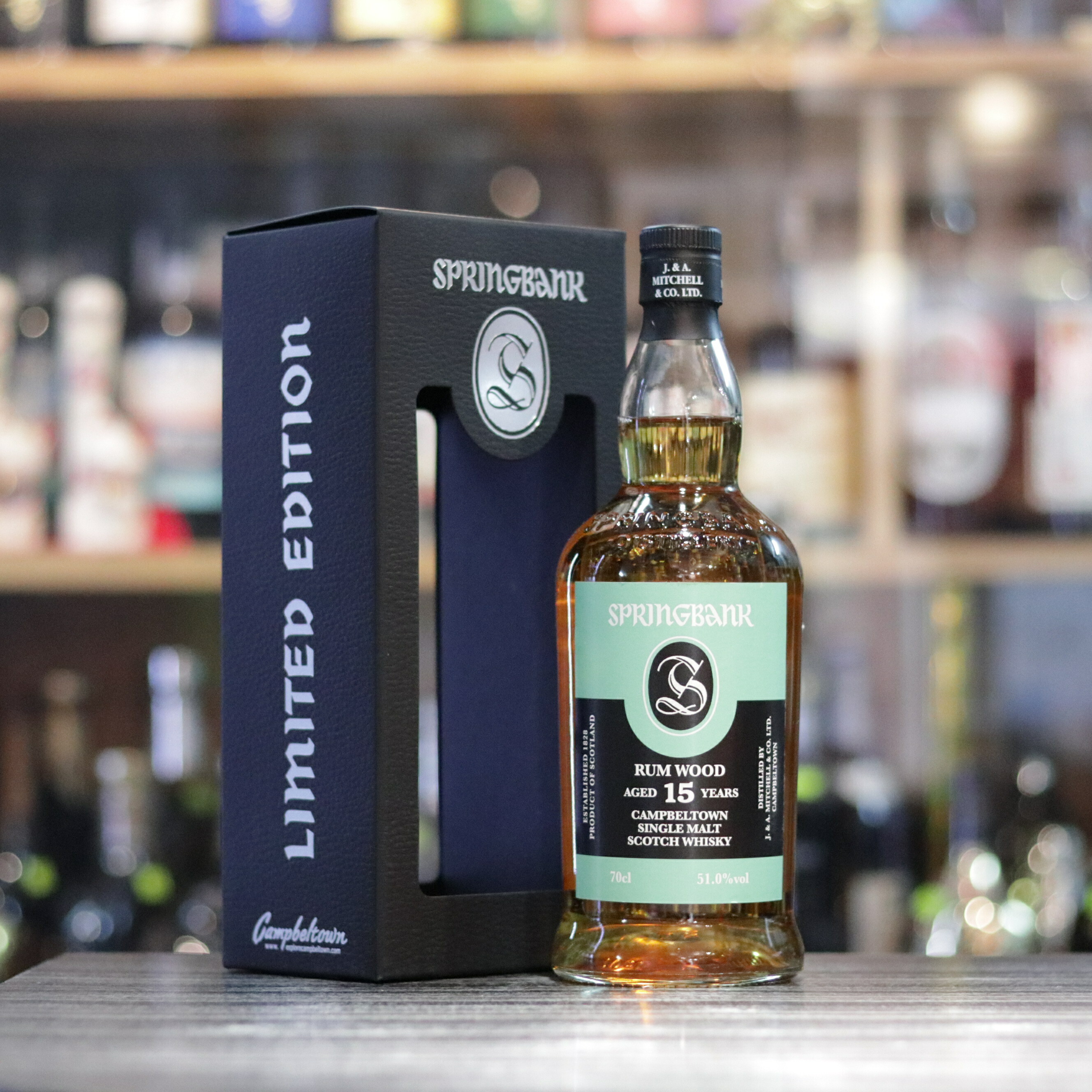 Springbank 15 Year Old Rum Cask - 70cl/51.0%