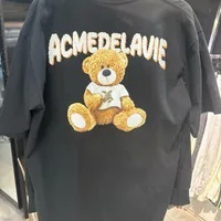 [S] ADLV RABBIT BEAR T-SHIRT,BLACK [PO DELIVERY TIME 6-8WEEKS], ADLV24SS-SSARTB-BLK (SAV323)