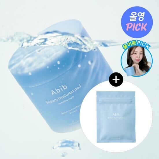 Abib Sedum Hyaluron Pad Hydrating Touch [75PCS] [Olive Young Planning Set]