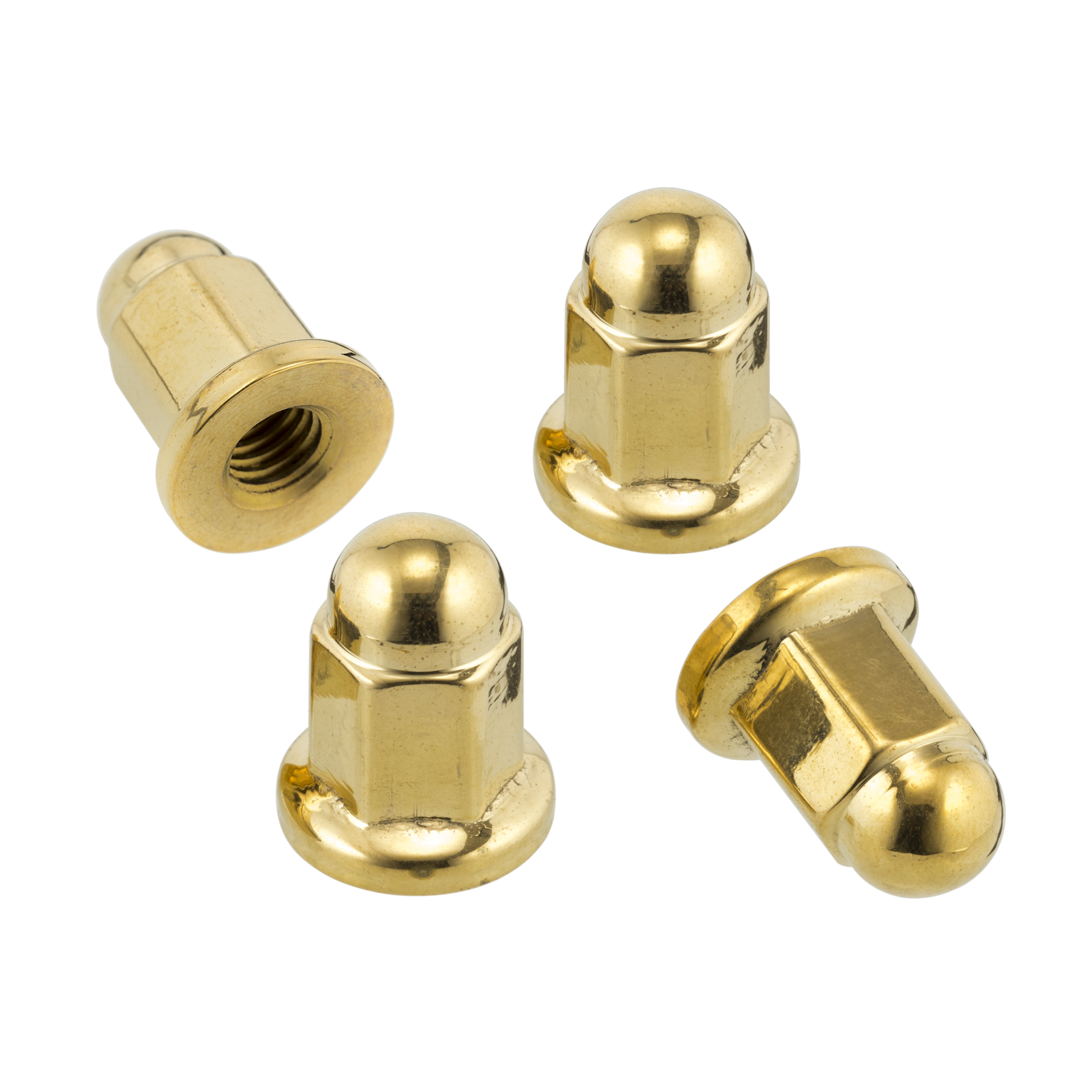 Motone 凱旋通用 排氣管壓蓋 前段 螺帽 黃銅