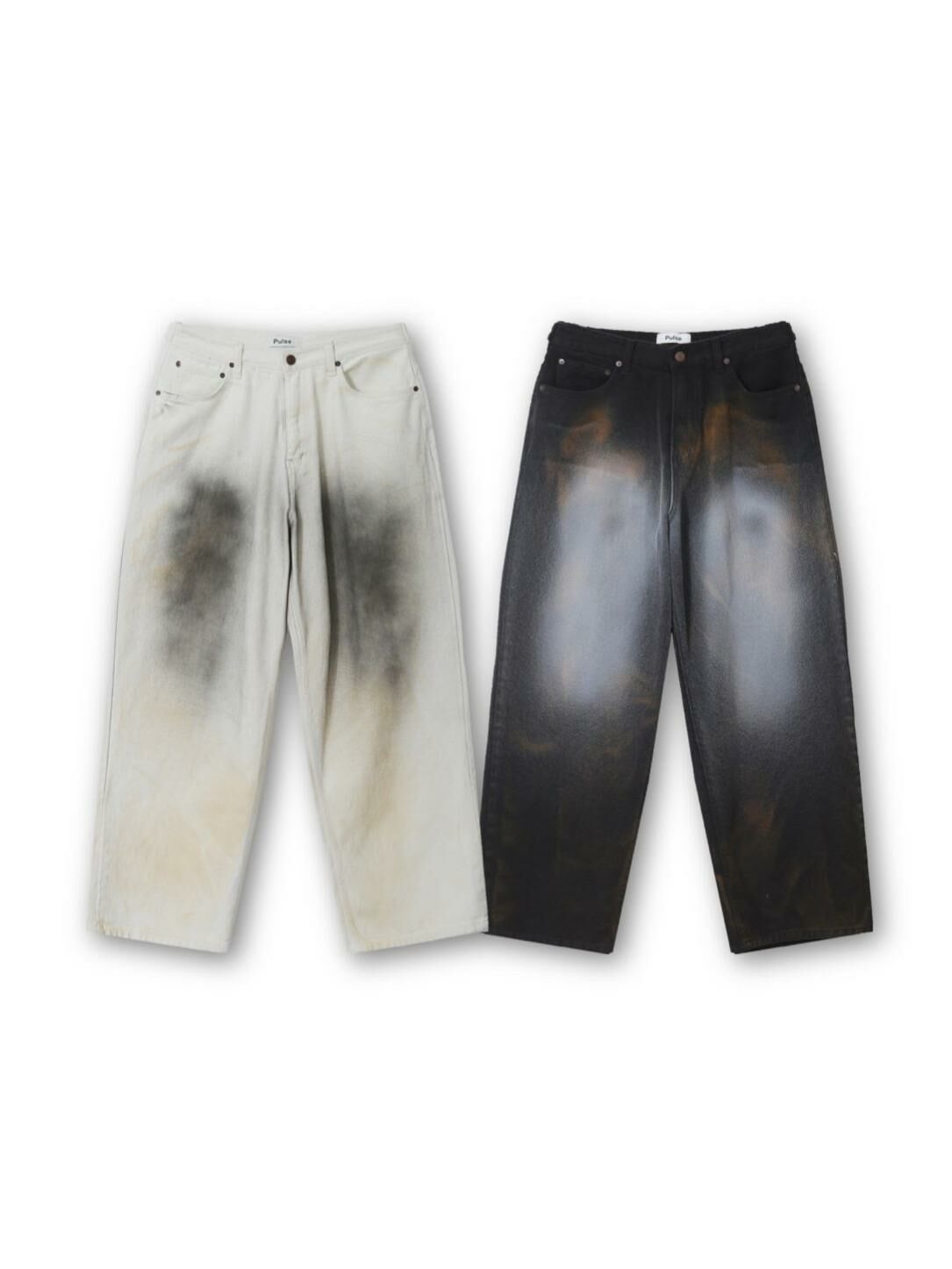仿污鬆身牛仔褲 PULSE-077P