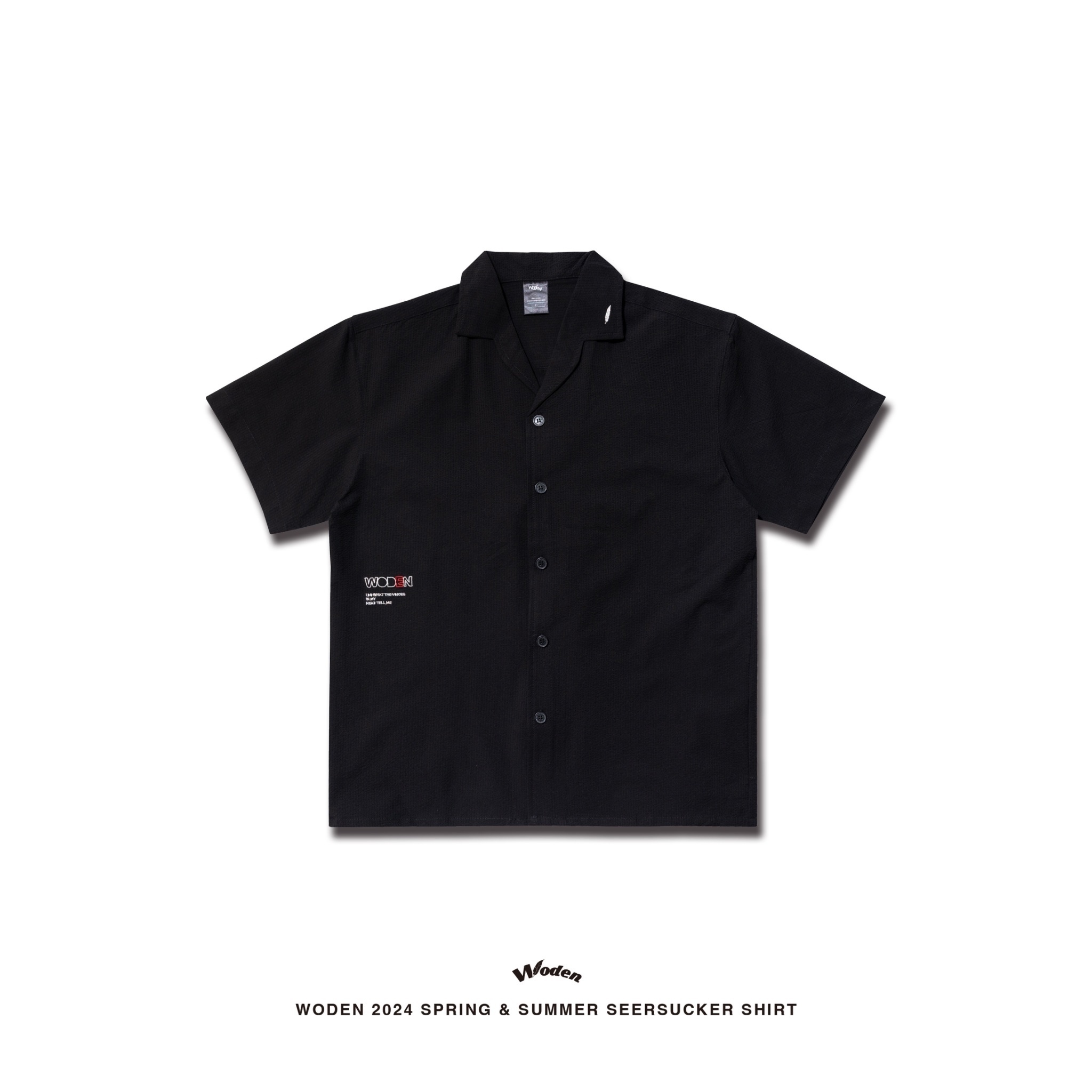 WODEN 2024 Spring & Summer 051 Seersucker Shirt