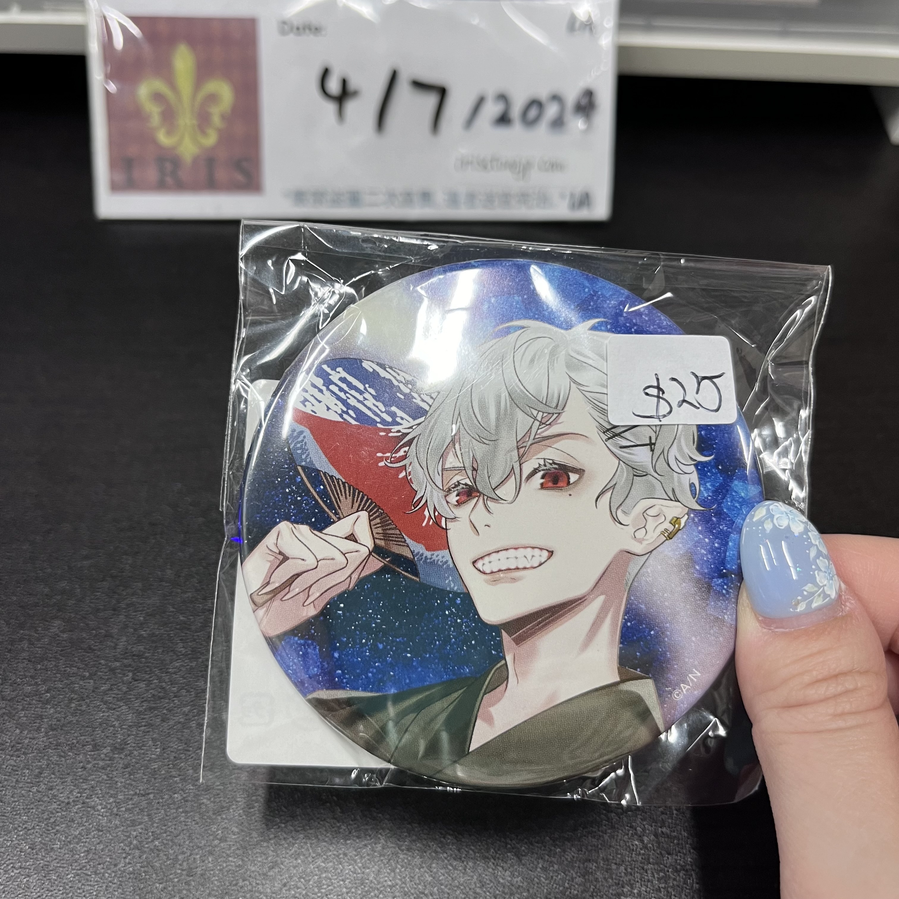 彩虹社 葛葉 襟章 cr