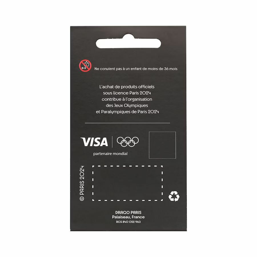 1EU0704-009 OLYMPICS Paris 2024 Olympics Gold Pin Badge Gold #12096945 (D-EU-E)