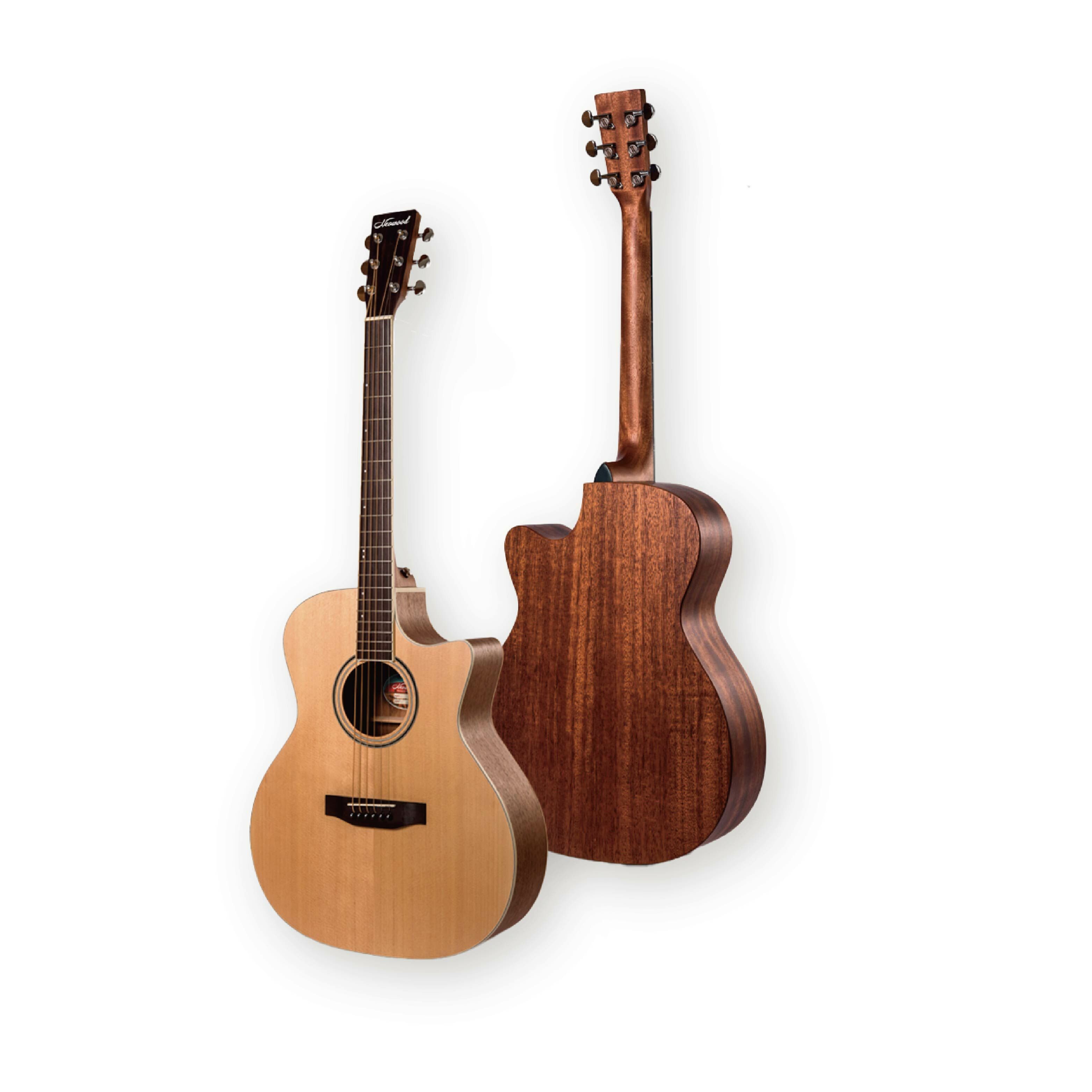 【1-1】[Neowood Guitar] Swiftly系列 OM切角-40吋(OM1C附琴袋組)