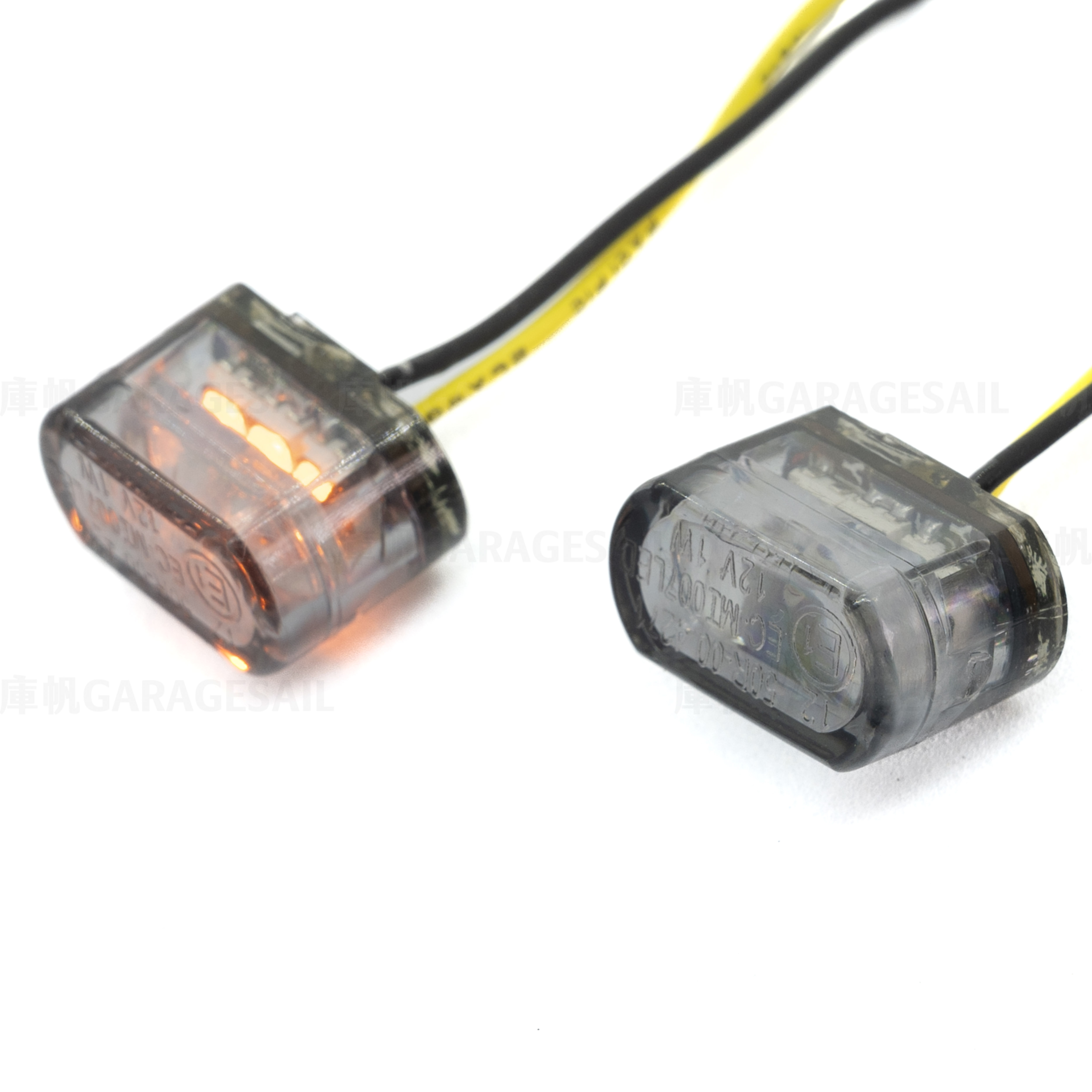 LED 方向燈 小長方 M15 黑