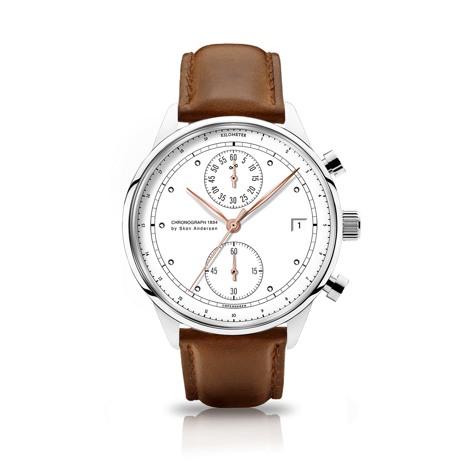 1834 Chronograph w/ Brown Strap