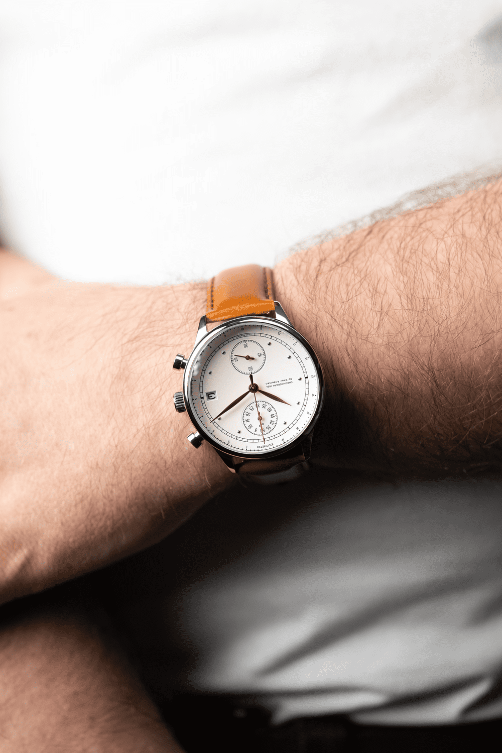 1834 Chronograph w/ Brown Strap