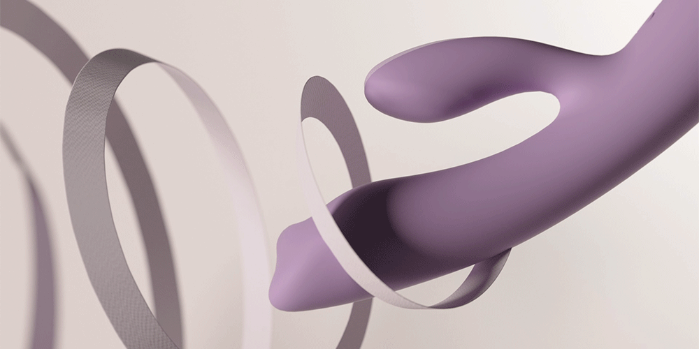 SVAKOM - Trysta Neo 智能遠程 帶滾珠兔耳按摩棒