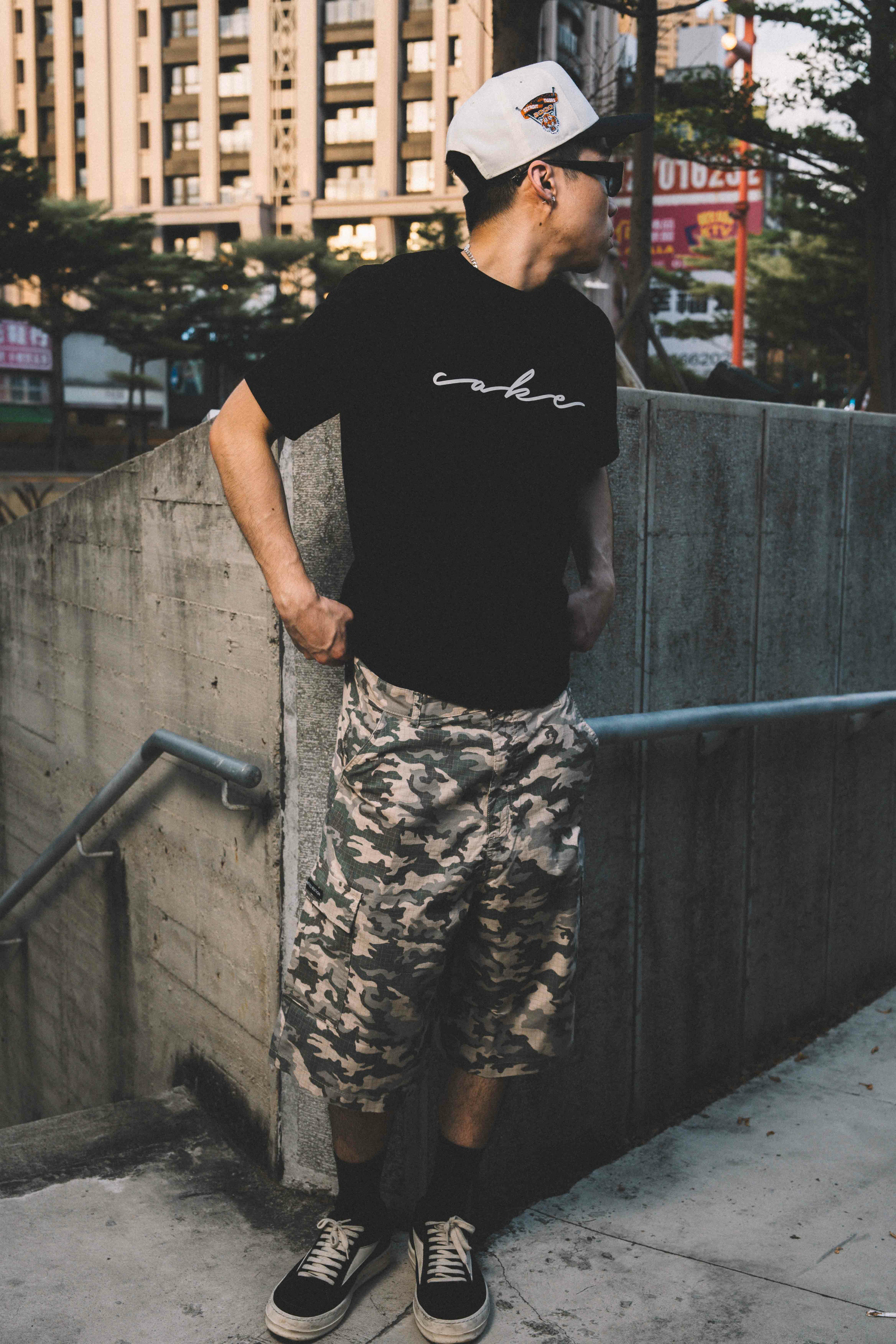 Woven Tab Ripstop Camo Jorts 迷彩五分褲七分褲短褲