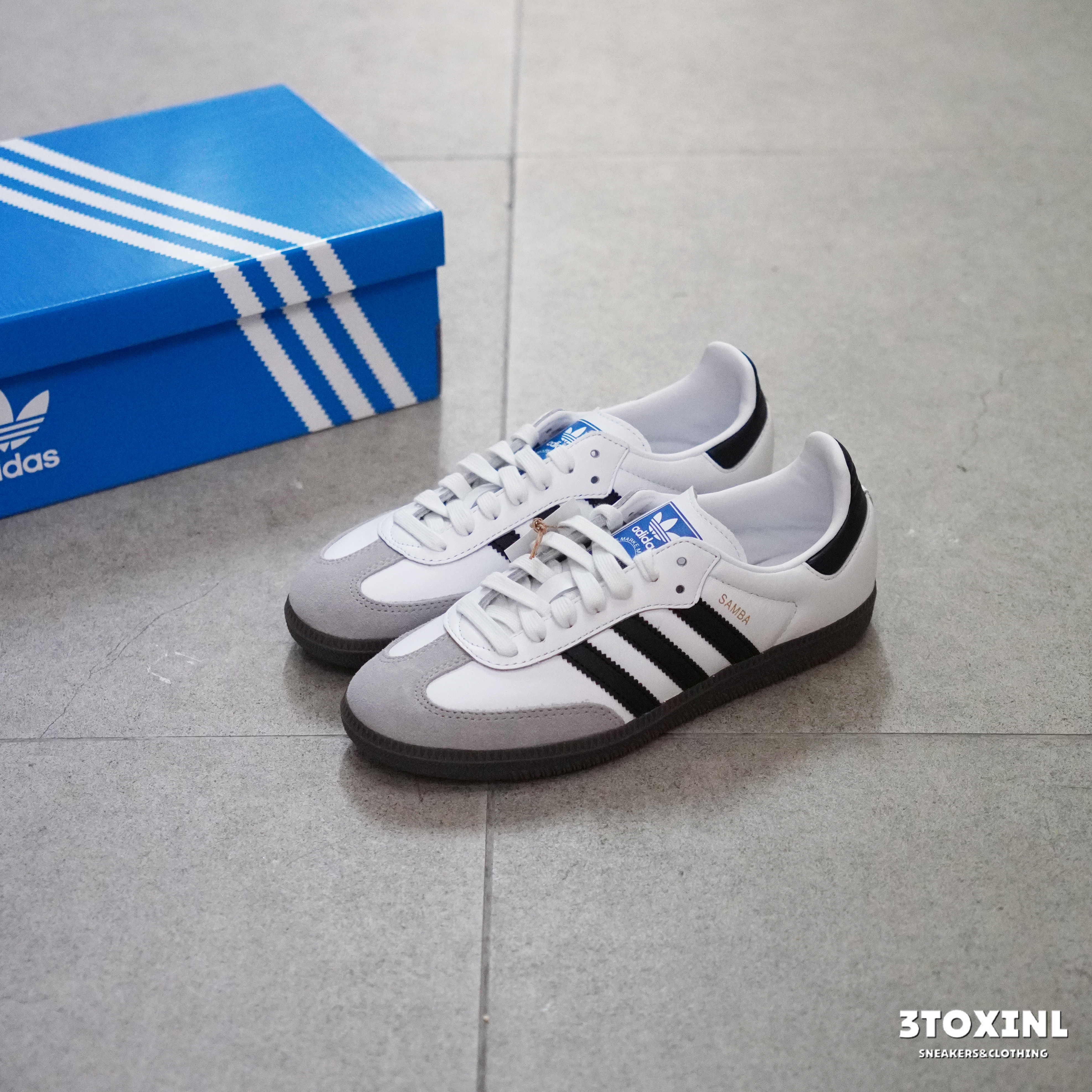 (預訂) Adidas Samba OG - White Black