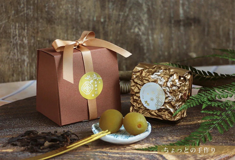 禮品貼紙 幸福小花窗 60枚*2包 直徑3cm【01-71103006】