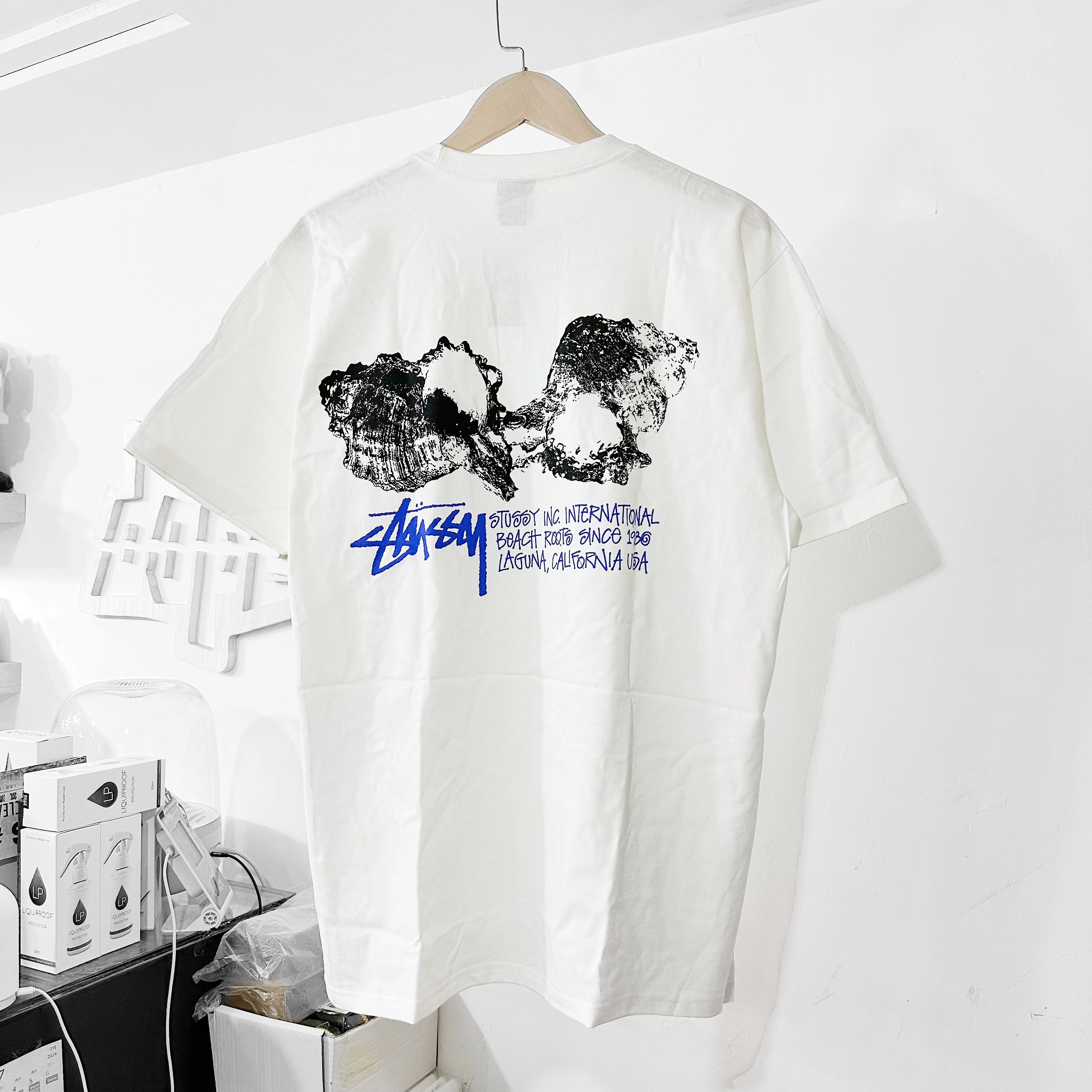 STÜSSY SS24 Shells Tee (White)