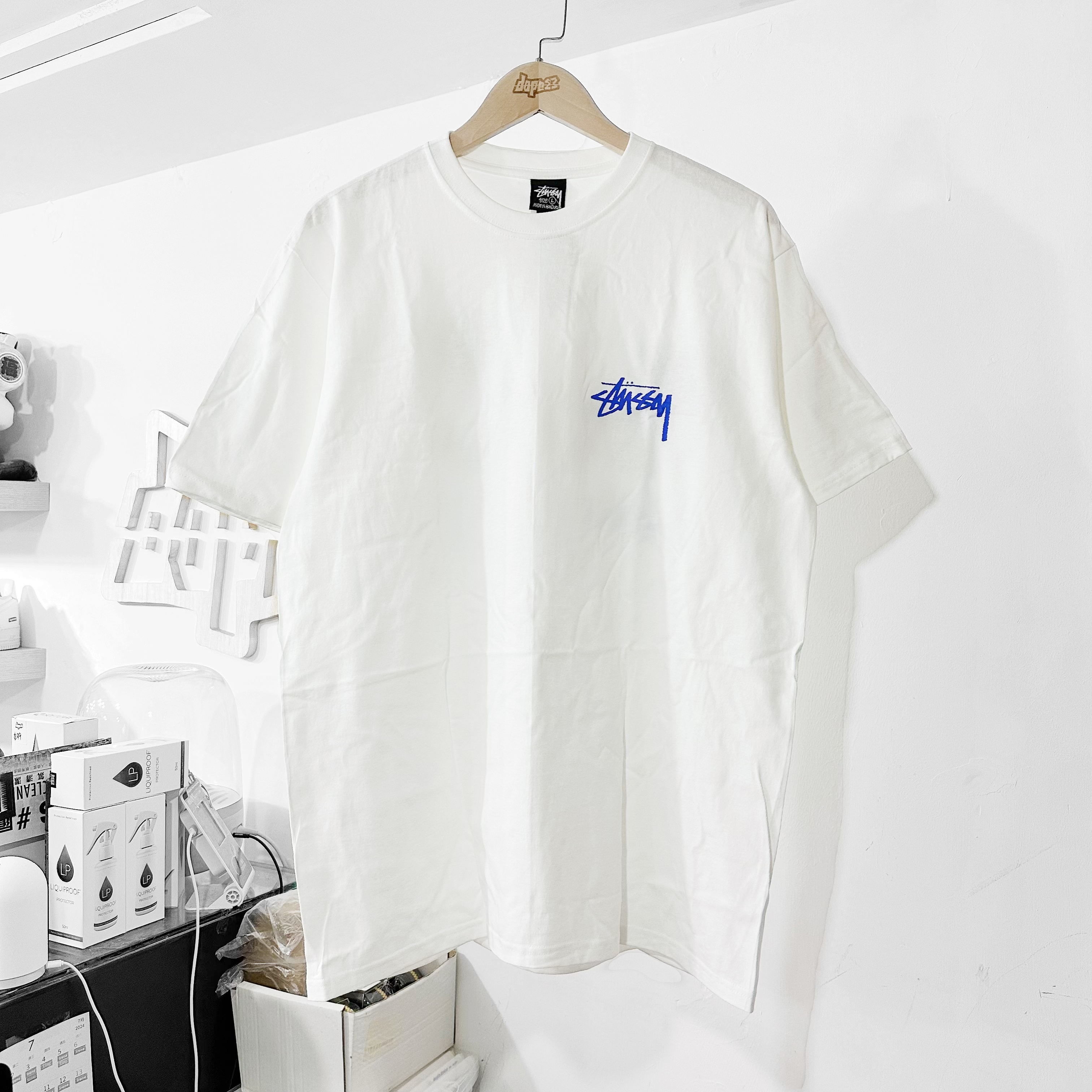 STÜSSY SS24 Shells Tee (White)