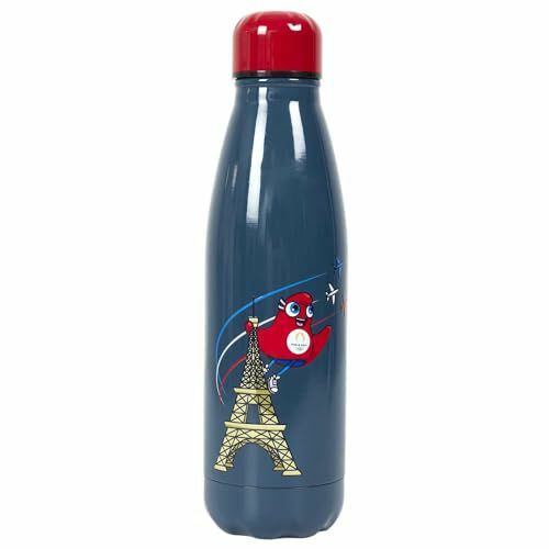 1EU0704-037 OLYMPICS Paris 2024 Bottle Art Deco Blue #CJ03101 (D-EU-E)