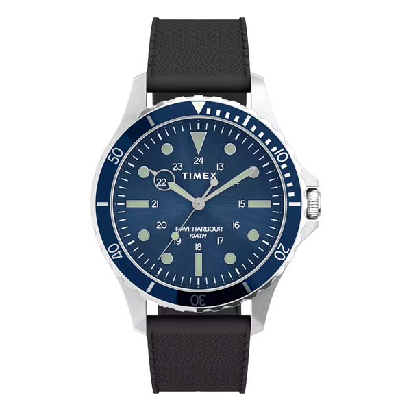 【網店限定】Timex Navi Harbour 41mm 膠帶 石英錶 TW2U55700
