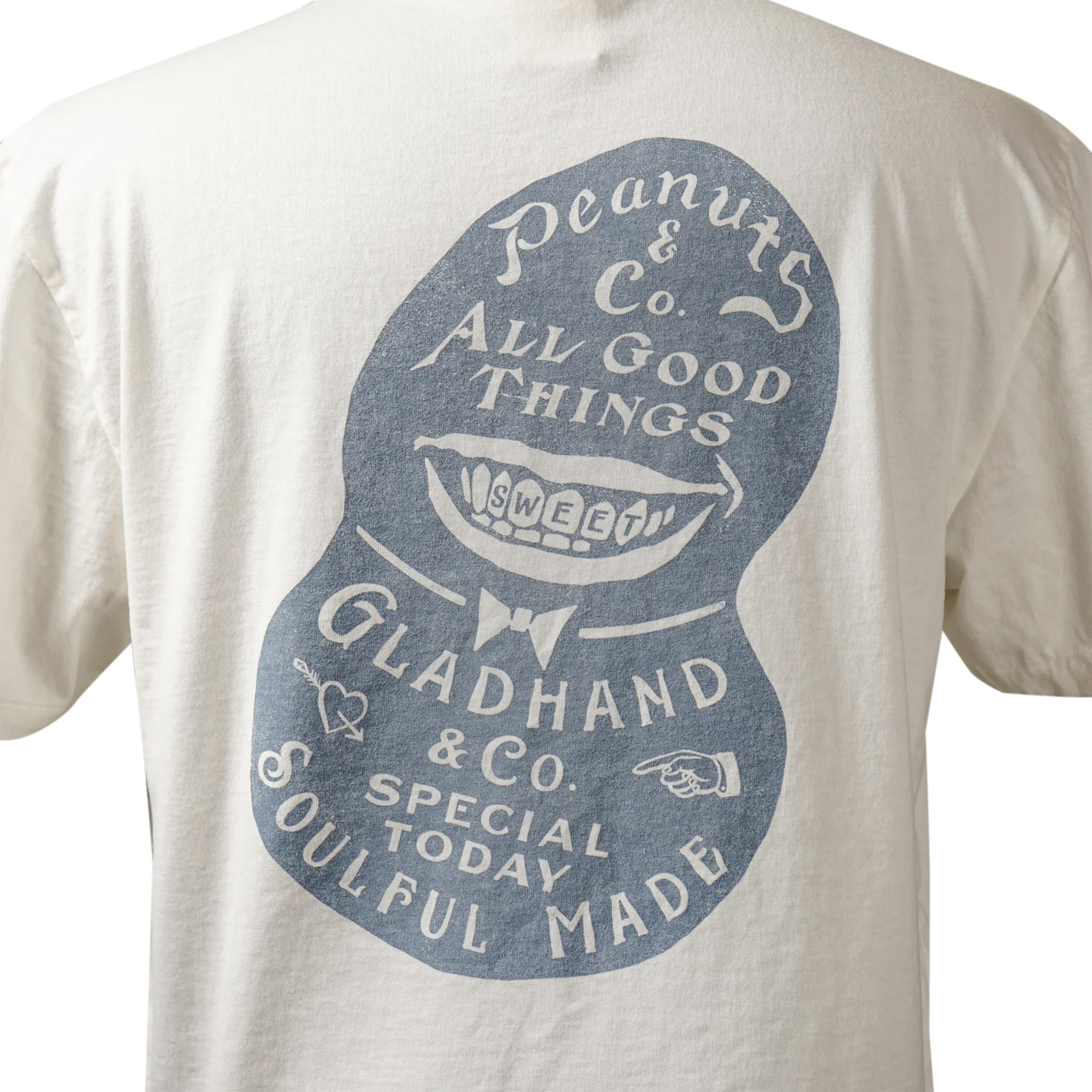 Glad Hand & Co. x Peanuts & Co - Mr,Smiley S/S T-Shirts