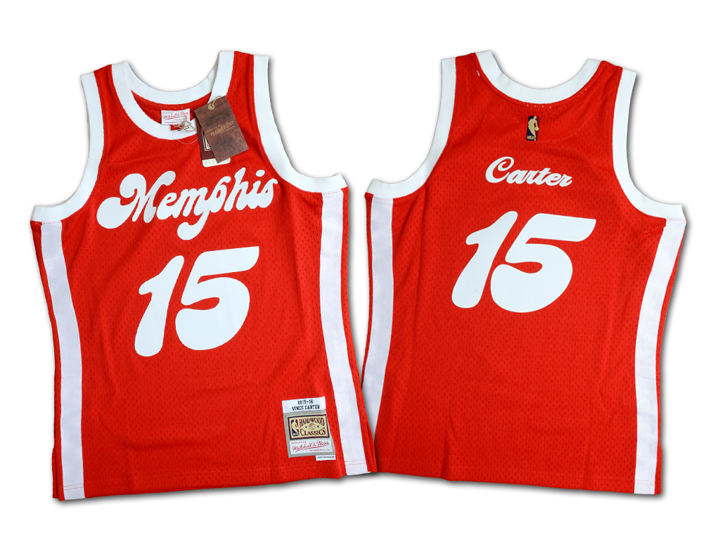 Mitchell & Ness 曼菲斯灰熊隊 Vince Carter 2015-2016 復刻 Swingman 球衣