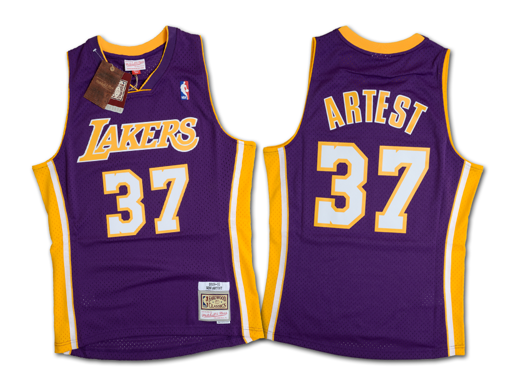Mitchell & Ness 洛杉磯湖人隊 Ron Artest 2009-2010 復刻 Swingman 球衣