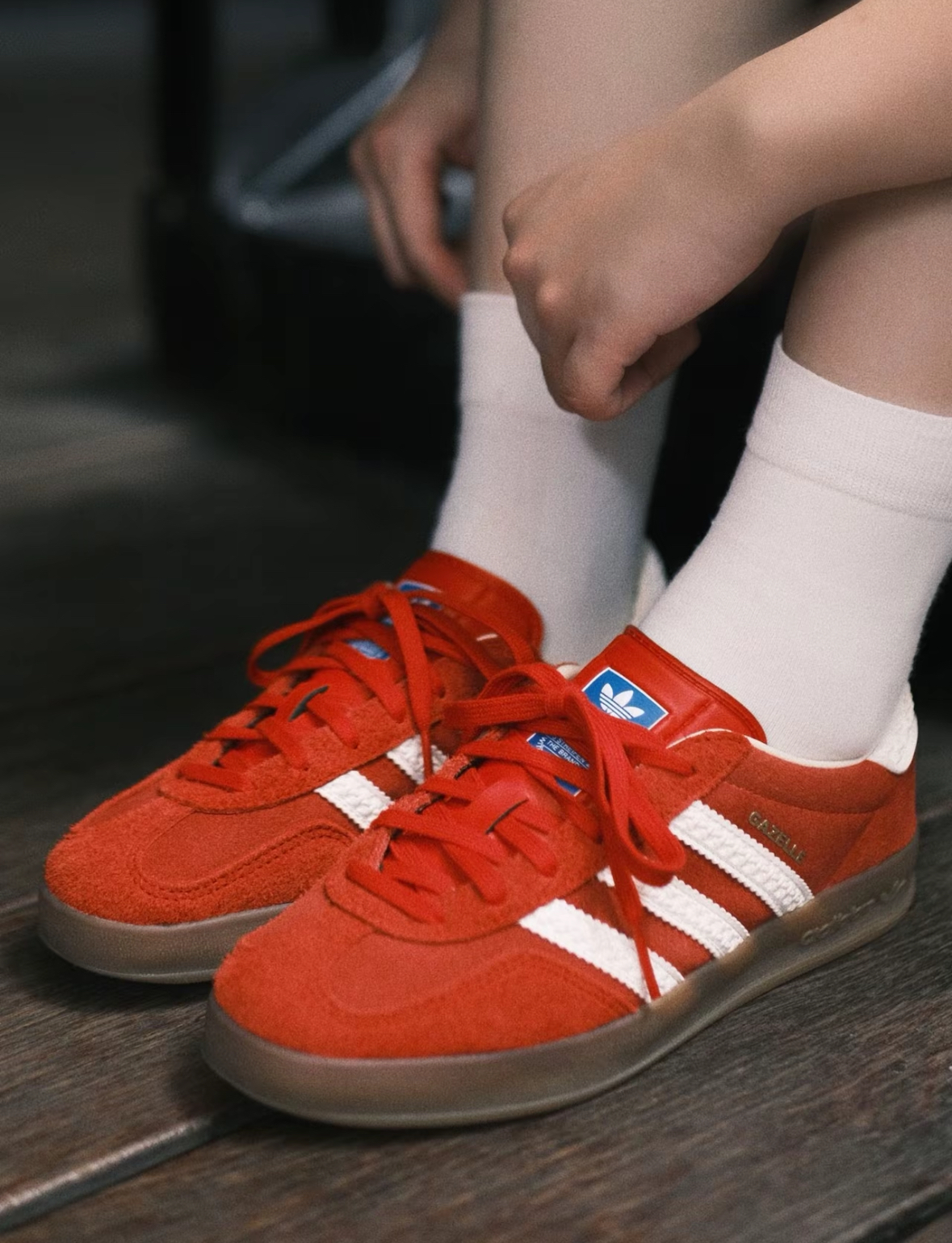 【APAIR】預購  ADIDAS ORIGINALS GAZELLE INDOOR 花雕紅 IF1808