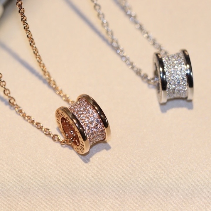 18k經典小蠻腰”5A水鑽高奢定製項鍊(大號)