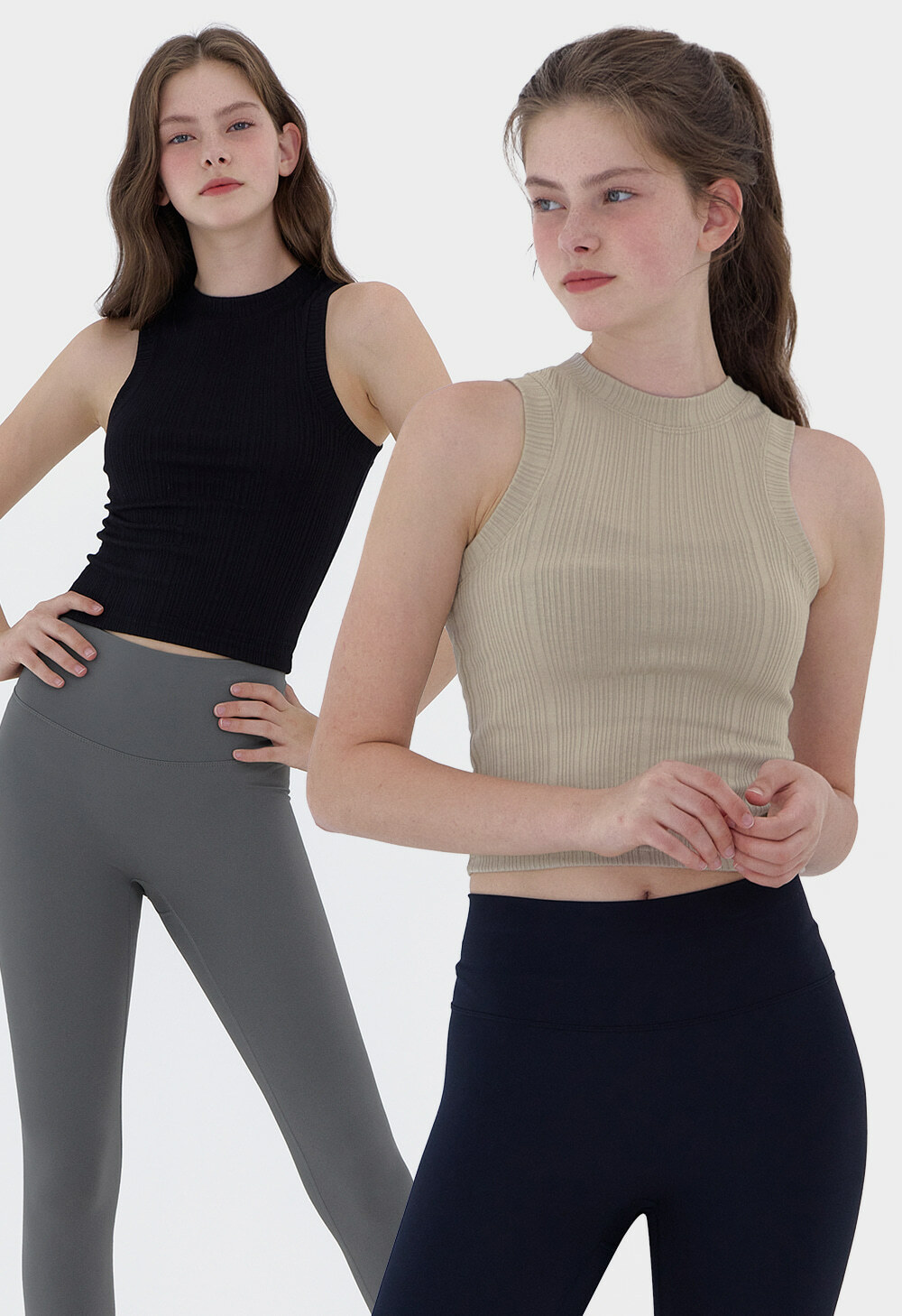 CONCHWEAR - Bagel Ribbed 貝果羅紋無袖上衣