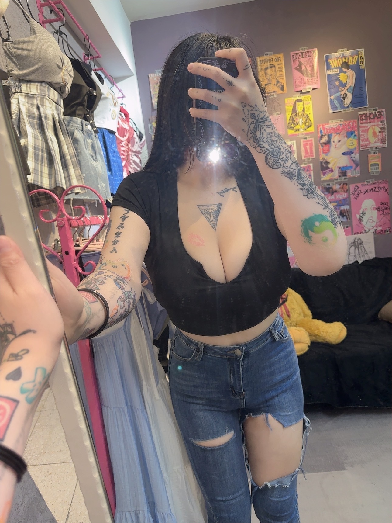 爆乳小V大奶細腰BraTop🍭自訂款