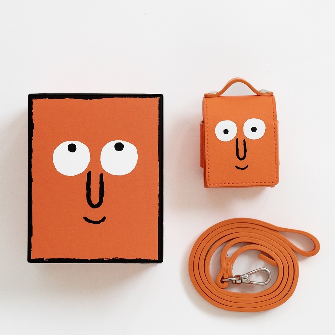 Nounou 橘色 airpods保護套