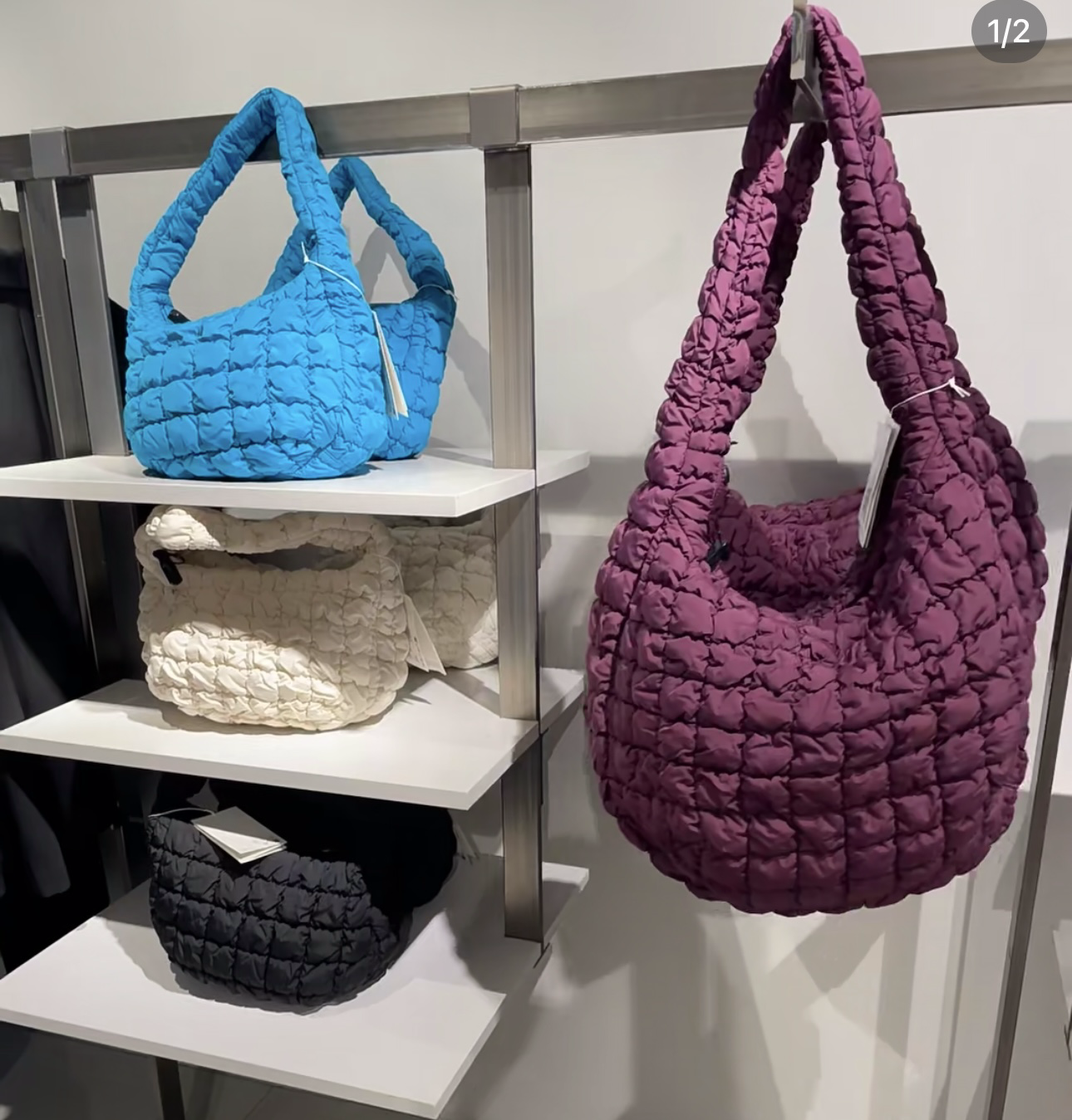 【預購】F070411 Cos 超大號雲朵包（紫色）