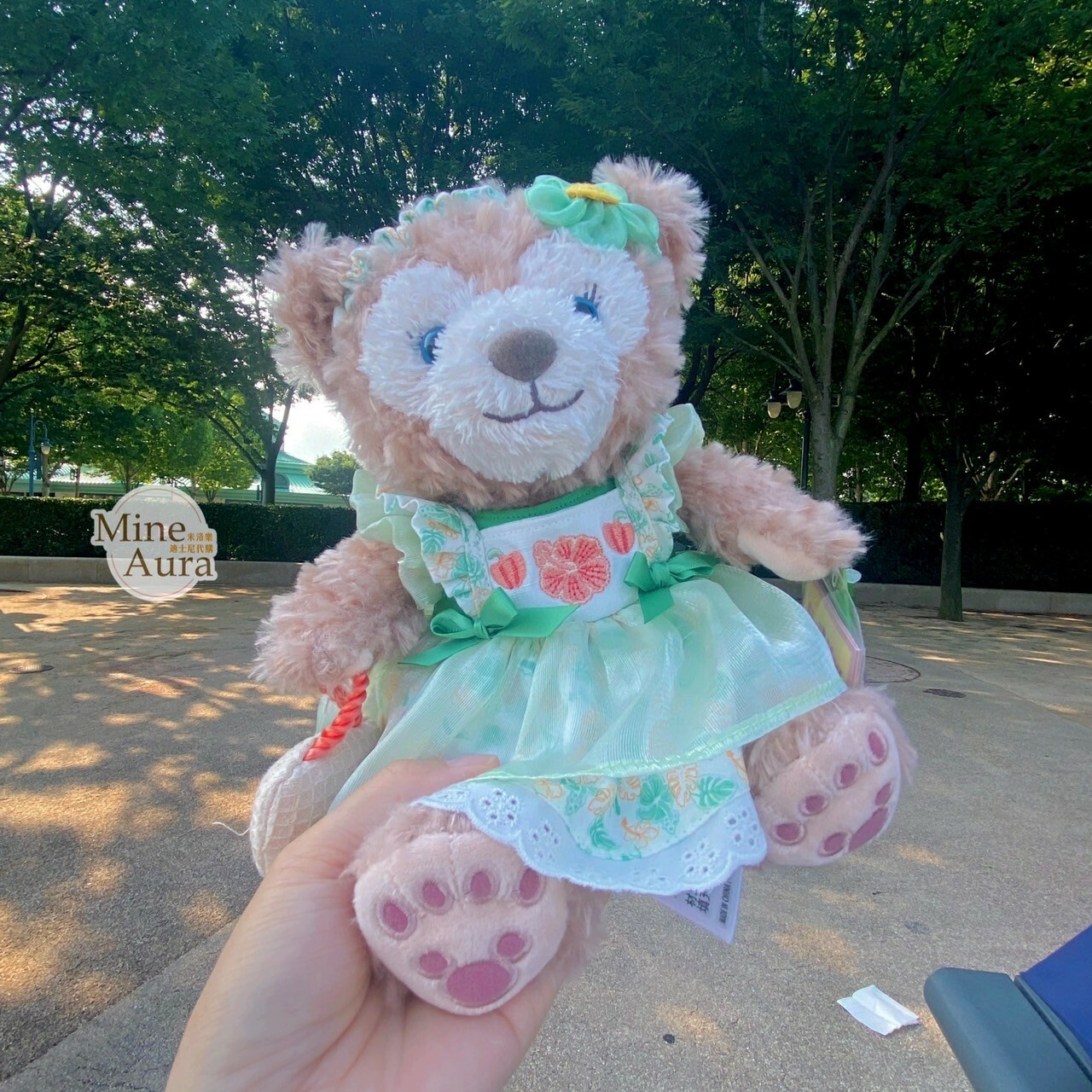 (限時特價) 2024 夏日 達菲 Duffy 與好友們 雪莉玫 ShellieMay SS號 娃娃 玩偶 -上海迪士尼樂園