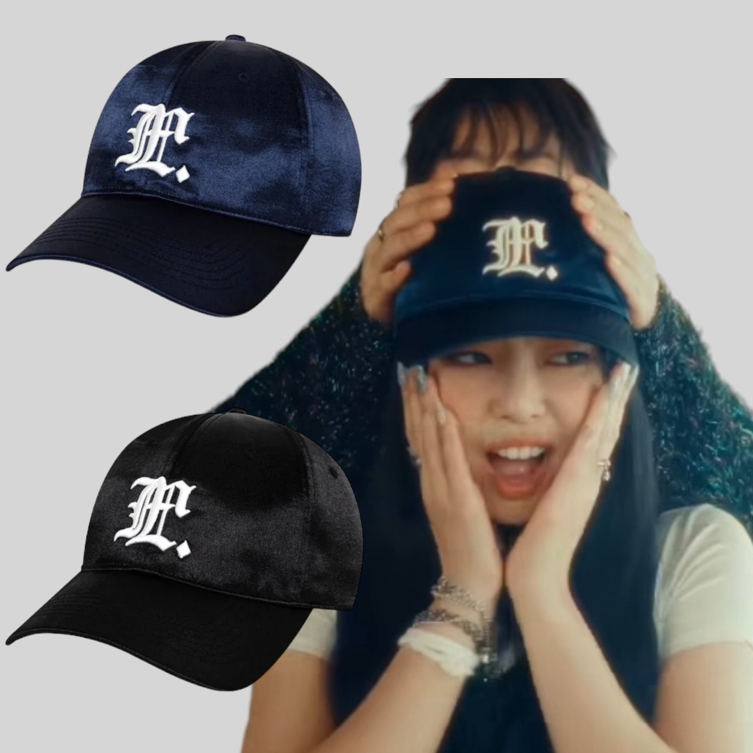 LMC 韓國品牌 GOTHIC SATIN 6PANEL CAP 刺繡 緞面 棒球帽  Jennie同款