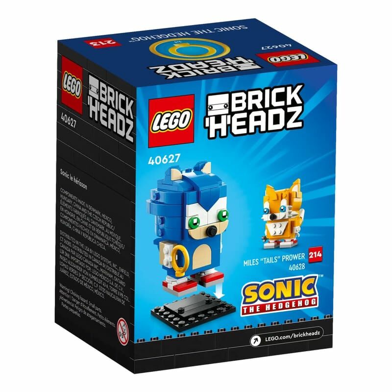 [飛米樂高積木專賣店] LEGO 40627 大頭系列 音速小子 索尼克