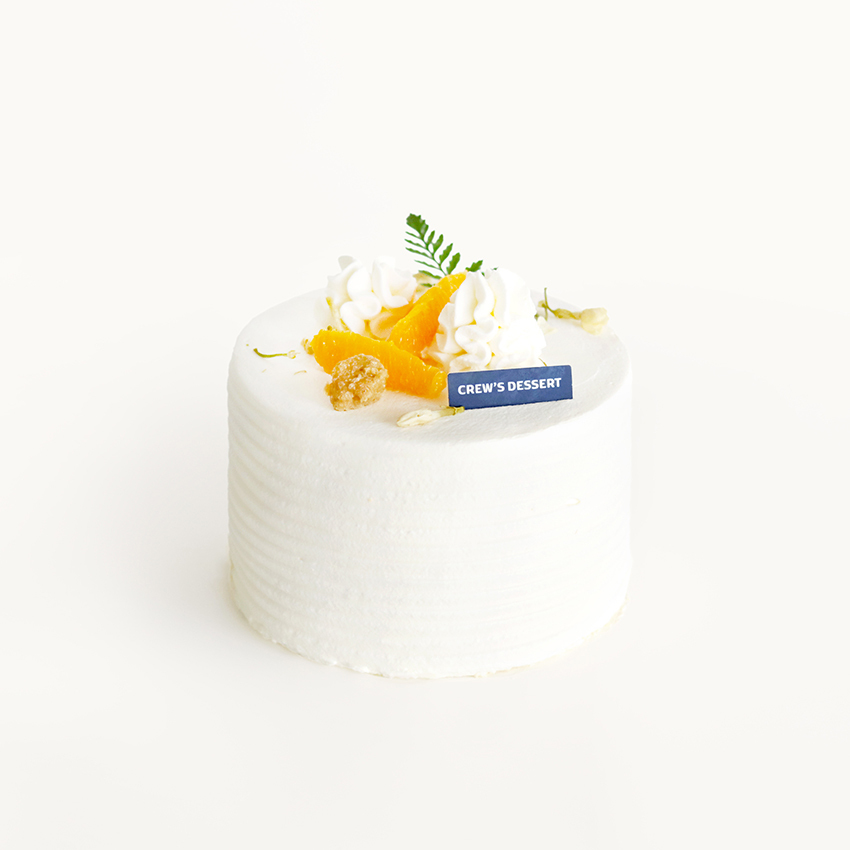 茉莉圓戚風蛋糕