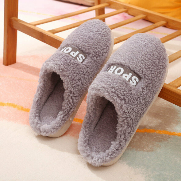 Home soft-soled comfortable cotton slippers (size 36-45, color 4 colors optional, please confirm with customer service after placing an order)