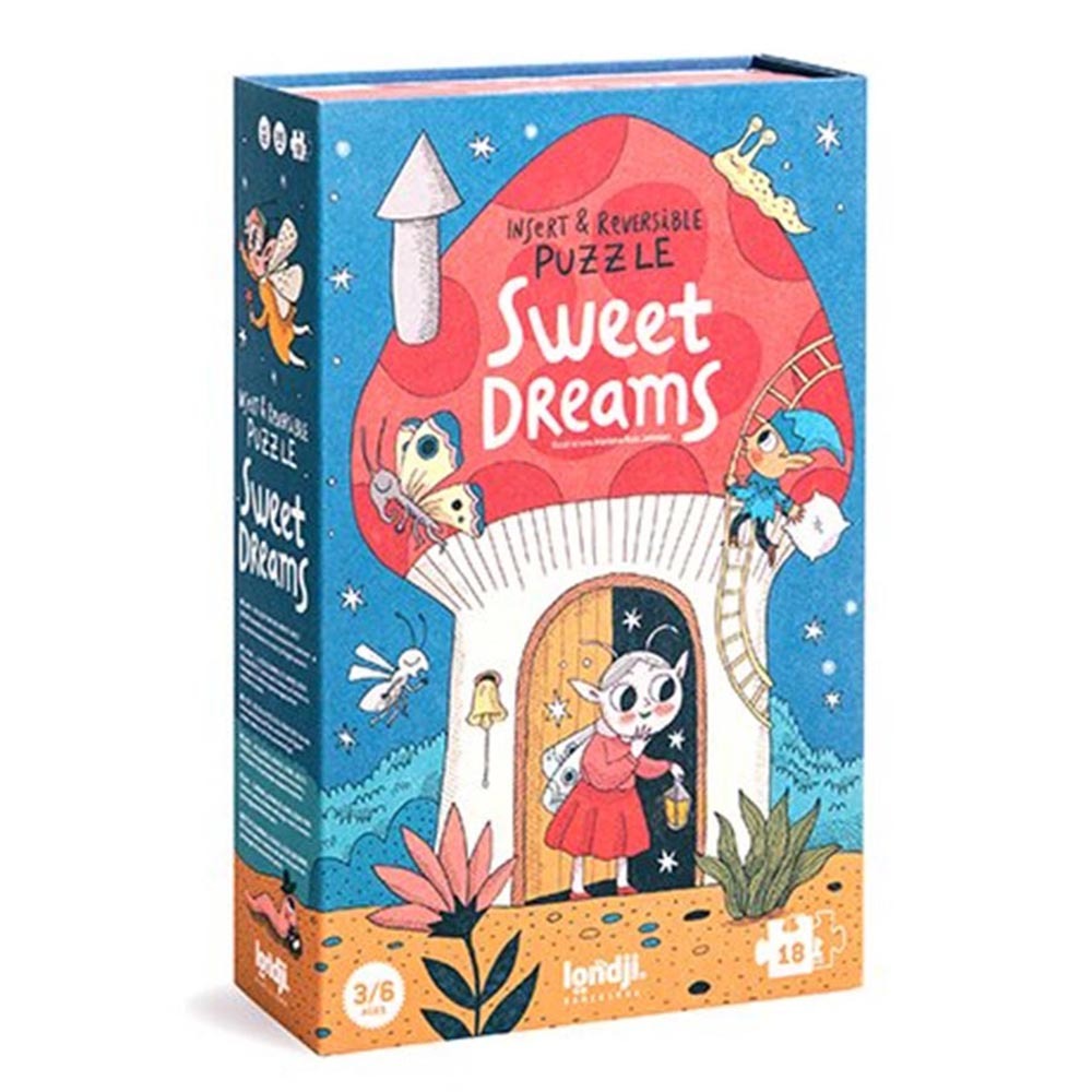 西班牙Londji 蘑菇屋雙面拼圖