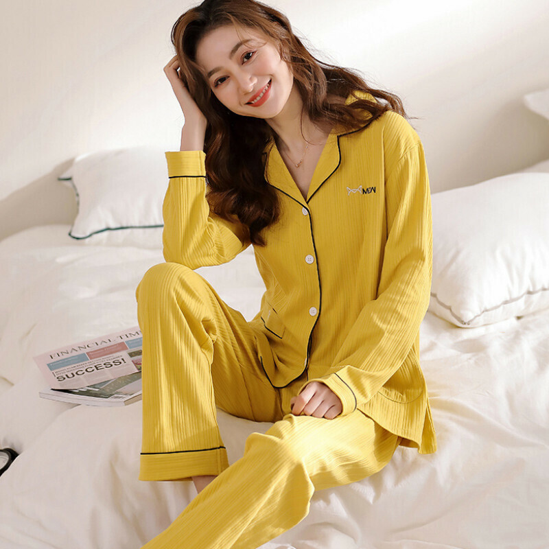 Long-sleeved pajama set【M-XXXL R5001】【Contact customer service to confirm shipping size after placing an order】】
