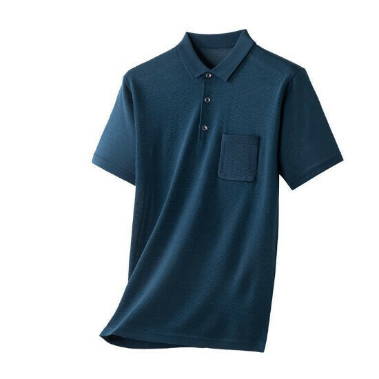 Pocket version of the short-sleeved T-shirt [2201 model on the Qingzhen pocket] size [165/M-190/4XL] [contact customer service to confirm the shipping size after placing an order]