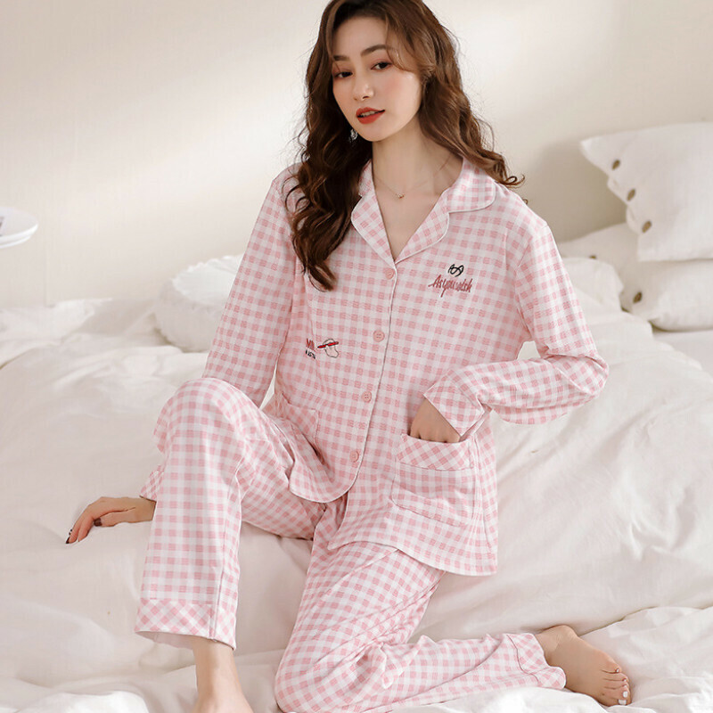 Long Sleeve Pajama Set [M-4XL R5016] [Contact Customer Service to Confirm Shipping Size After Placing an Order]