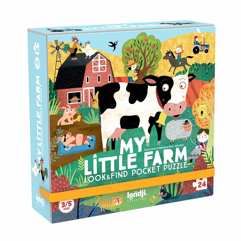 西班牙Londji 我的小農場找找看拼圖