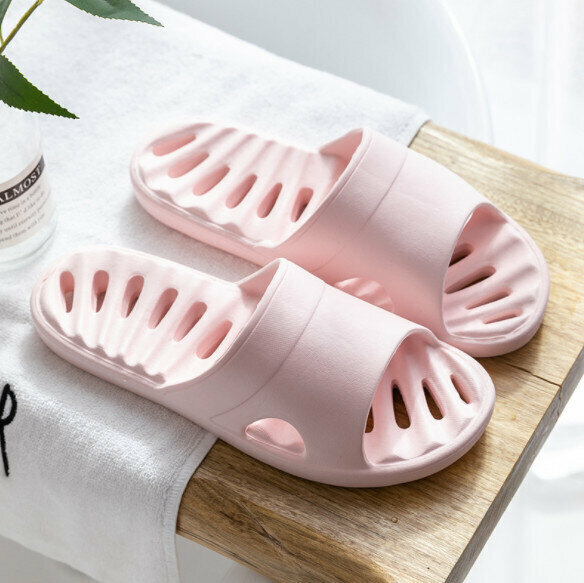 Anti-slip quick-drying leaky home hollow slippers (size 36-45, color 5 colors optional, please confirm with customer service after placing an order)