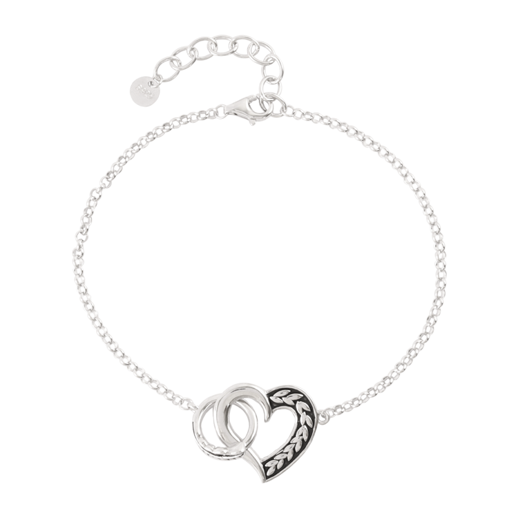 純銀手鍊，情侶手鍊 羽你穗穗年年；細節之處盡顯精緻（3786男款）