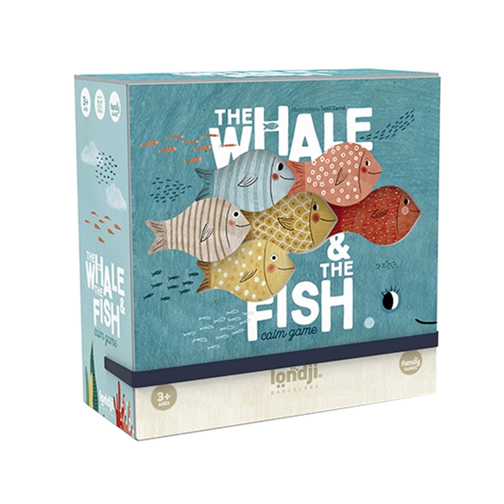 西班牙Londji 鯨魚和魚益智遊戲／福利品(盒損)
