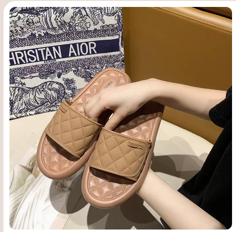 Lingge Premium Soft-soled Sandals (Brown Upgraded / 36-41 Size) (Contact Customer Service to confirm the shipping size after placing an order)】