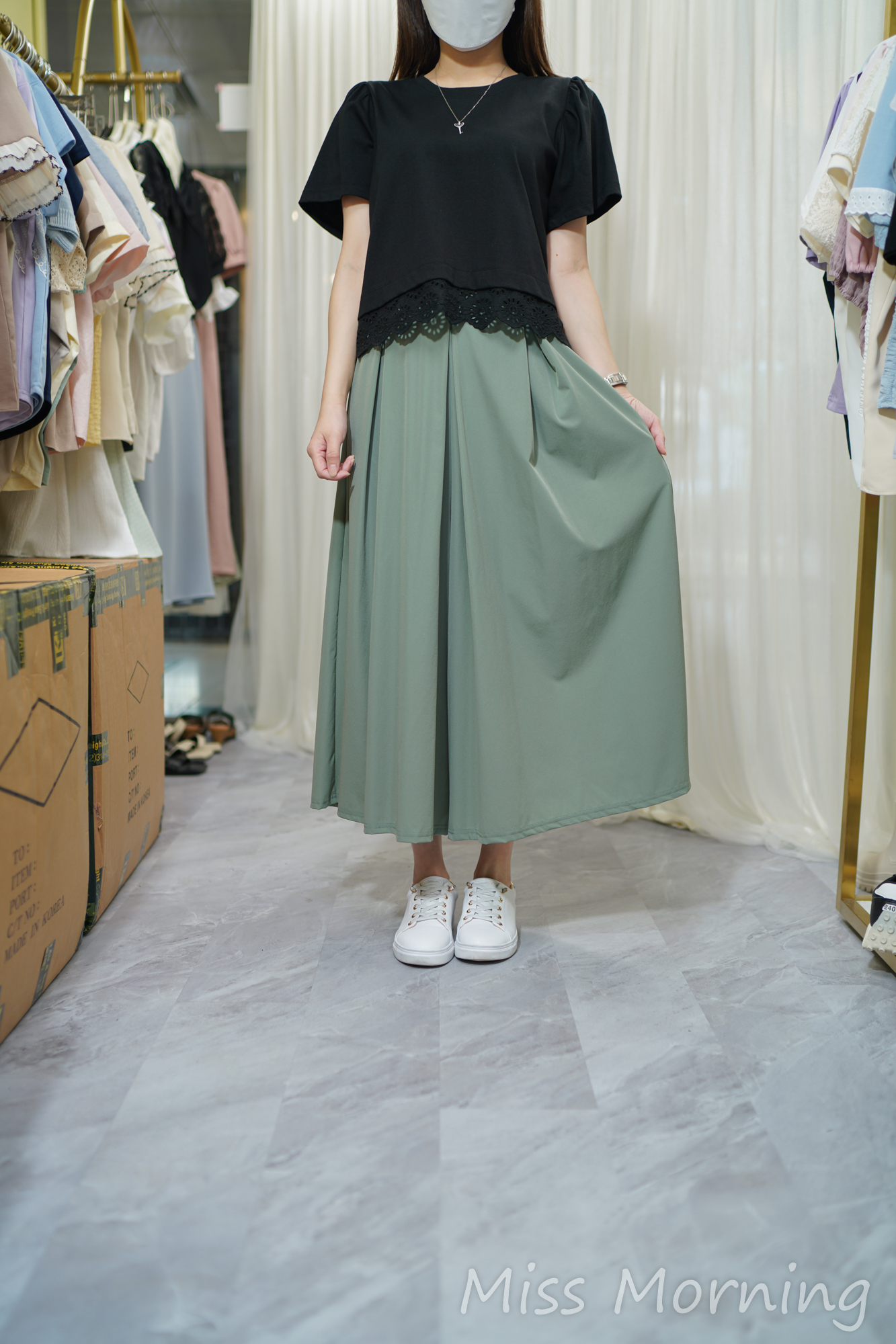 通花邊款上衣(14034)